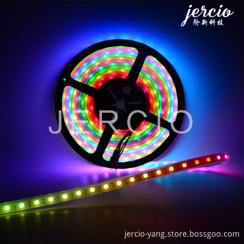 JERCIO, SK6812 built-in IC, phantom color 5050RGB lamp bar, double signal transmission, drop glue waterproof